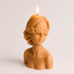 Blindfold Lady Soy Wax Sculpture Candle Set for Home Decor & Luxury Gifting | Set of 2 - Image 3
