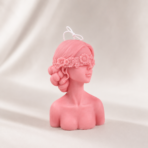 Blindfold Lady Soy Wax Sculpture Candle Set for Home Decor & Luxury Gifting | Set of 2 - Image 4