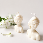 Blindfold Lady Soy Wax Sculpture Candle Set for Home Decor & Luxury Gifting | Set of 2 - Image 5