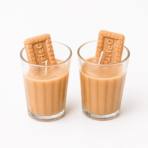 Masala Chai & Biscuit Scented Soy Wax Candle in Glass Jar for Home Decor - Image 2