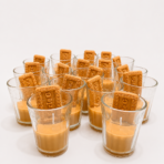 Masala Chai & Biscuit Scented Soy Wax Candle in Glass Jar for Home Decor - Image 5