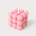 Bubble Cube Soy Wax Candle | Handmade Decorative Home Fragrance & Gift - Image 2