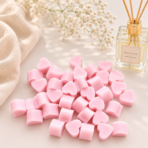 Heart Shaped Vanilla Soy Wax Melts | 25pcs Aromatherapy Wax Melt Cubes - Image 3