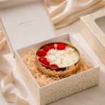 Hammered Urli Soy Wax Candle | Multi-Wick Decorative Candle for Home & Gifts - Image 3