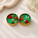 Lotus Pond Urli Soy Wax Candle with Lid | Festive Home Décor & Gift - Image 3