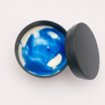 Matte Black Soy Wax Tin Candle | Luxury Aromatherapy Home Decor & Gift - Image 2