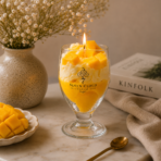 Mango Splash Soy Blend Candle | Summer Home Décor & Gift Candle - Image 4