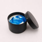 Matte Black Soy Wax Tin Candle | Luxury Aromatherapy Home Decor & Gift - Image 6