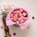 Heart Shaped Vanilla Soy Wax Melts | 25pcs Aromatherapy Wax Melt Cubes - Image 4