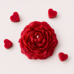 Peony Bloom Decorative Soy Wax Flower Candle | Premium Scent for Home & Gifts - Image 3