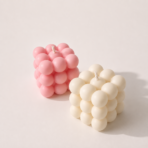 Bubble Cube Soy Wax Candle | Handmade Decorative Home Fragrance & Gift - Image 5