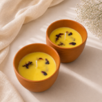 Kesar Thandai Kulhad Soy Wax Candle | Festive Decor, Pooja & Gift Candle - Image 5