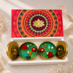 Lotus Pond Urli Soy Wax Candle with Lid | Festive Home Décor & Gift - Image 6
