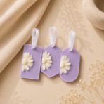 Floral Soy Wax Sachet | Scented Wardrobe & Closet Air Freshener Hanging - Image 4