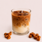Iced Coffee Latte Soy Blend Candle | Coffee Scented Home Décor & Gift - Image 2