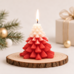 Premium Christmas Tree Soy Wax Candle for Festive Decor, Gifting & Holidays - Image 2