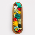 Desert Cactus Soy Wax Wooden Bowl Candle for Home Décor, Gifting & Relaxation - Image 2