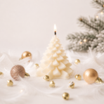 Premium Christmas Tree Soy Wax Candle for Festive Decor, Gifting & Holidays - Image 3