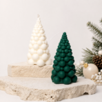 Christmas Tree Bubble Soy Wax Candle for Festive Decor, Gifting & Holidays - Image 5