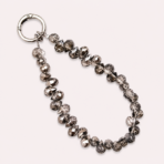 Beaded Phone Wrist Strap | Sparkling Acrylic Cell Phone Lanyard Bracelet for Women - Image 4