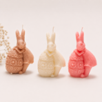 Bunny Shaped Soy Wax Scented Candle for Kids, Home Decor & Festive Gifting - Image 2
