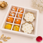 Festive Mithai Soy Wax Candle Gift Box for Diwali, Weddings & Gifting - Image 4