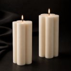 Daisy Shaped Soy Wax Pillar Candle for Home Decor, Gifting & Festive Styling - Image 6