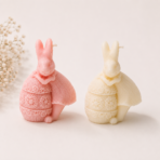 Bunny Shaped Soy Wax Scented Candle for Kids, Home Decor & Festive Gifting