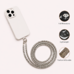 Universal Crossbody Phone Lanyard Strap with Mini Coin Purse Wallet | Adjustable Phone Tether for Women - Image 3