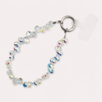 Sparkling Beaded Phone Wrist Strap | Acrylic Cellphone Lanyard Bracelet for Women - Image 2