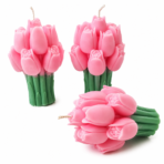 Tulip Bouquet Soy Wax Candle for Home Décor, Gifting & Special Occasions - Image 6